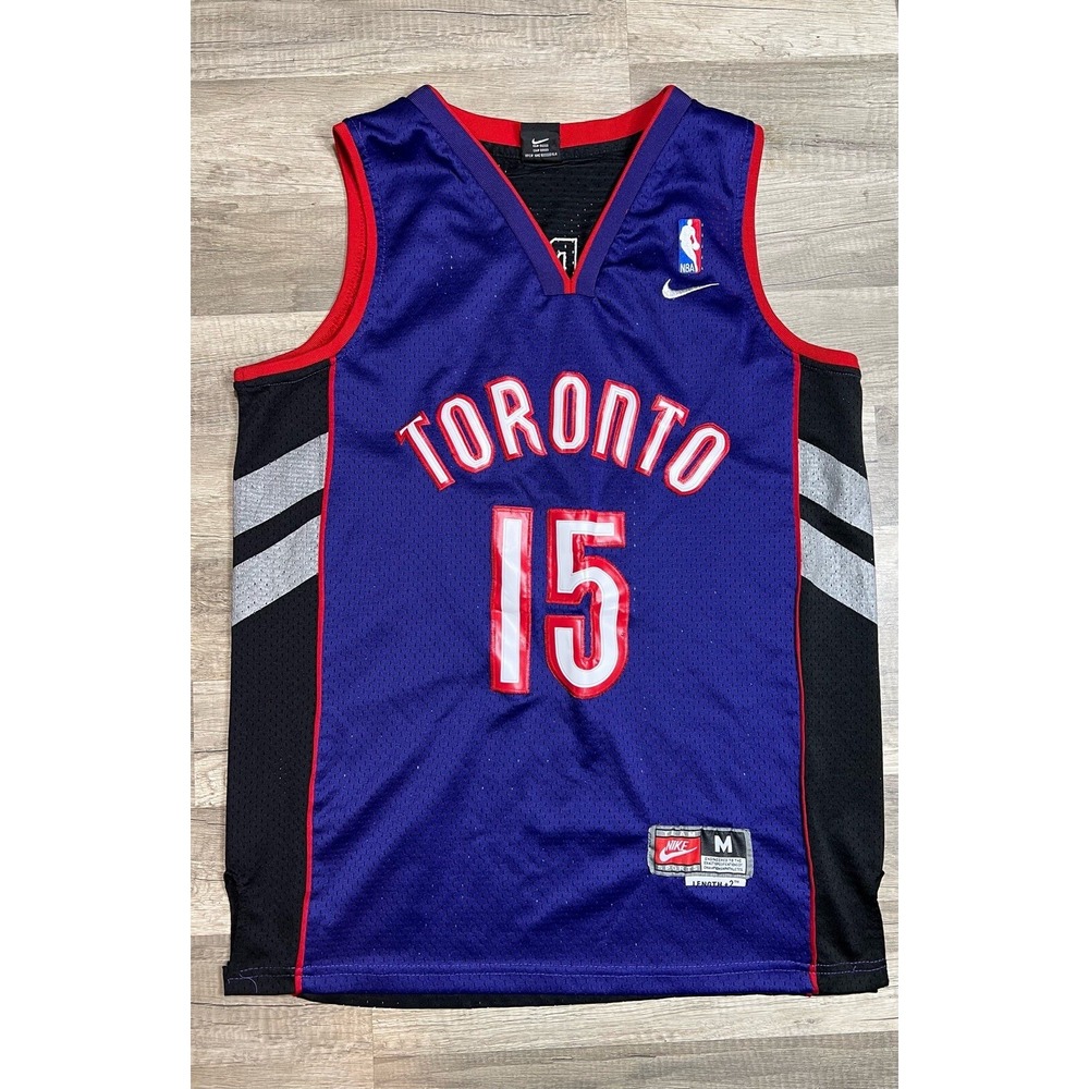Vince Carter Toronto Raptors Men's Medium +2 Length Nike Swingman Jersey Purple